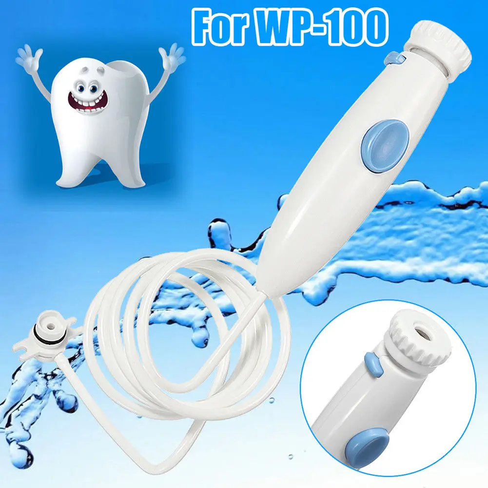 Home Bathroom Cleaning Machine - ウォーターフロッサー歯科用ウォータージェット交換チューブホースハンドル Waterpik WP-100 WP-900 Irrigador Dental