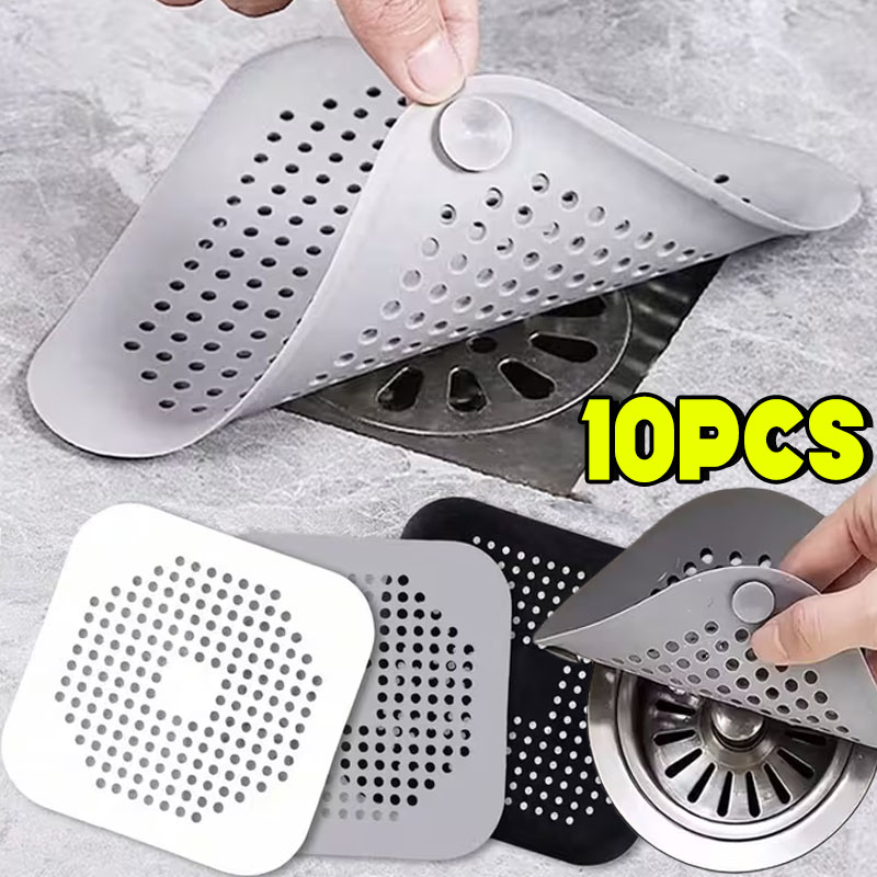 Home Bathroom Sink - プラグストッパーキッチン下水道シリコーン浴室床浴槽水フィルターホームアクセサリーシャワー排水ヘアキャッチャーシンクストレーナー