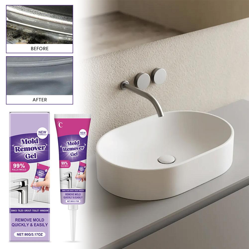Home Bathroom Cleaning Solution - 強力な家庭用洗浄ジェル 壁タイル目地シーラント 浴室＆キッチンシンク洗浄剤 ホームクリーニングソリューション