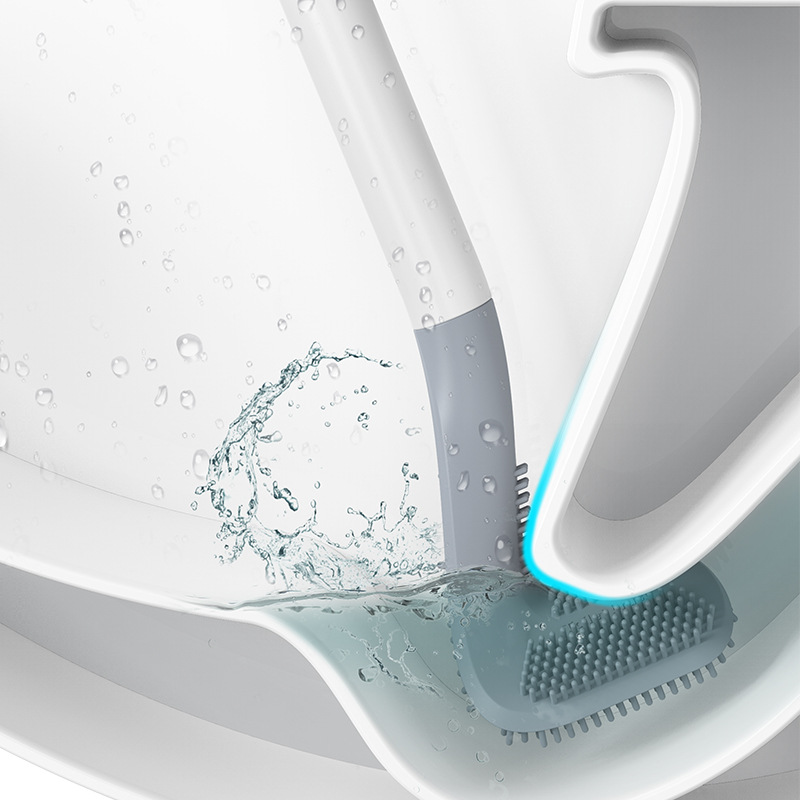 ゴルフロングハンドルシリコーントイレブラシホルダーセットデッ - Toilet Brush Holder のレビューと価格
