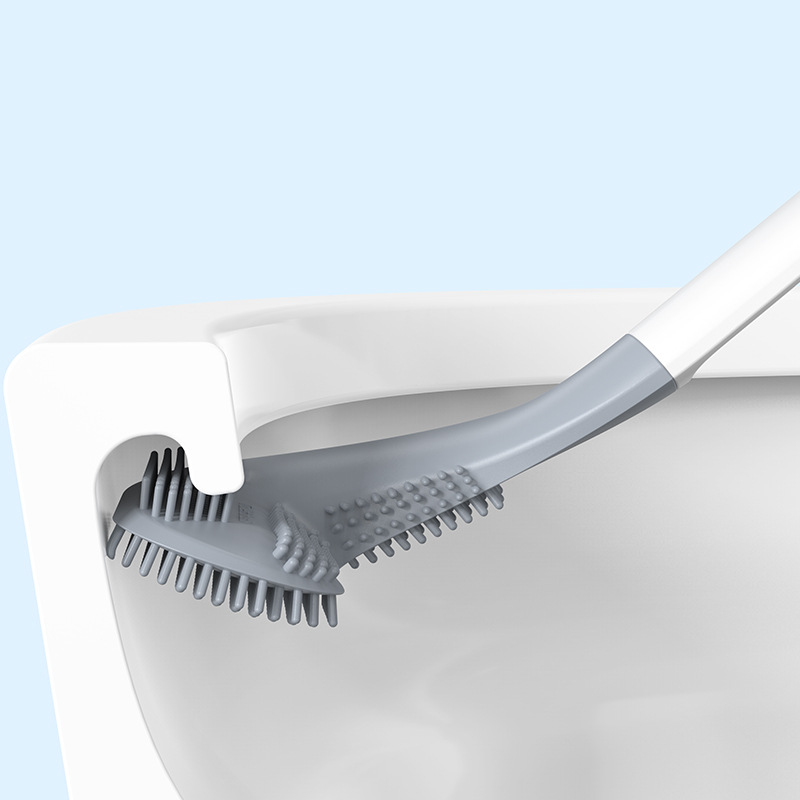 ゴルフロングハンドルシリコーントイレブラシホルダーセットデッ - Toilet Brush Holder のレビューと価格