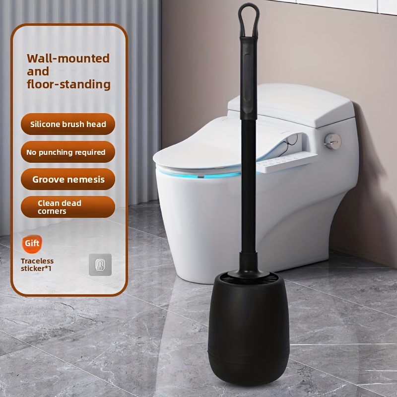 ​ 多機能換気トイレブラシセット - 壁掛け式＆床置き式ブラ - Toilet Brush Holder のレビューと価格