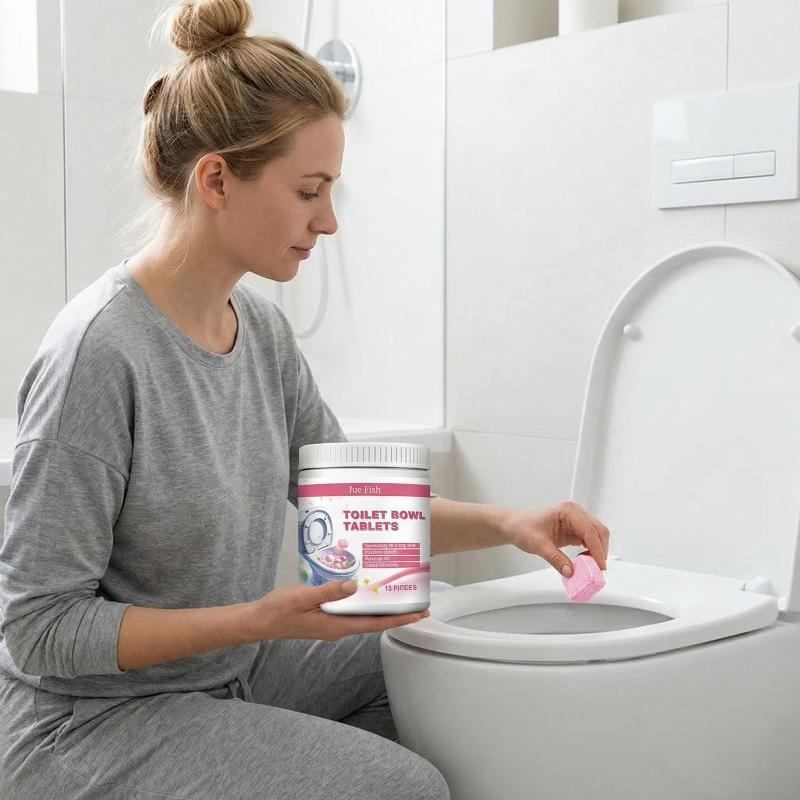 トイレボウル洗浄発泡錠 自動汚れ落とし 消臭剤 深層洗浄 浴 - Home Bathroom Cleaning Solution のレビューと価格