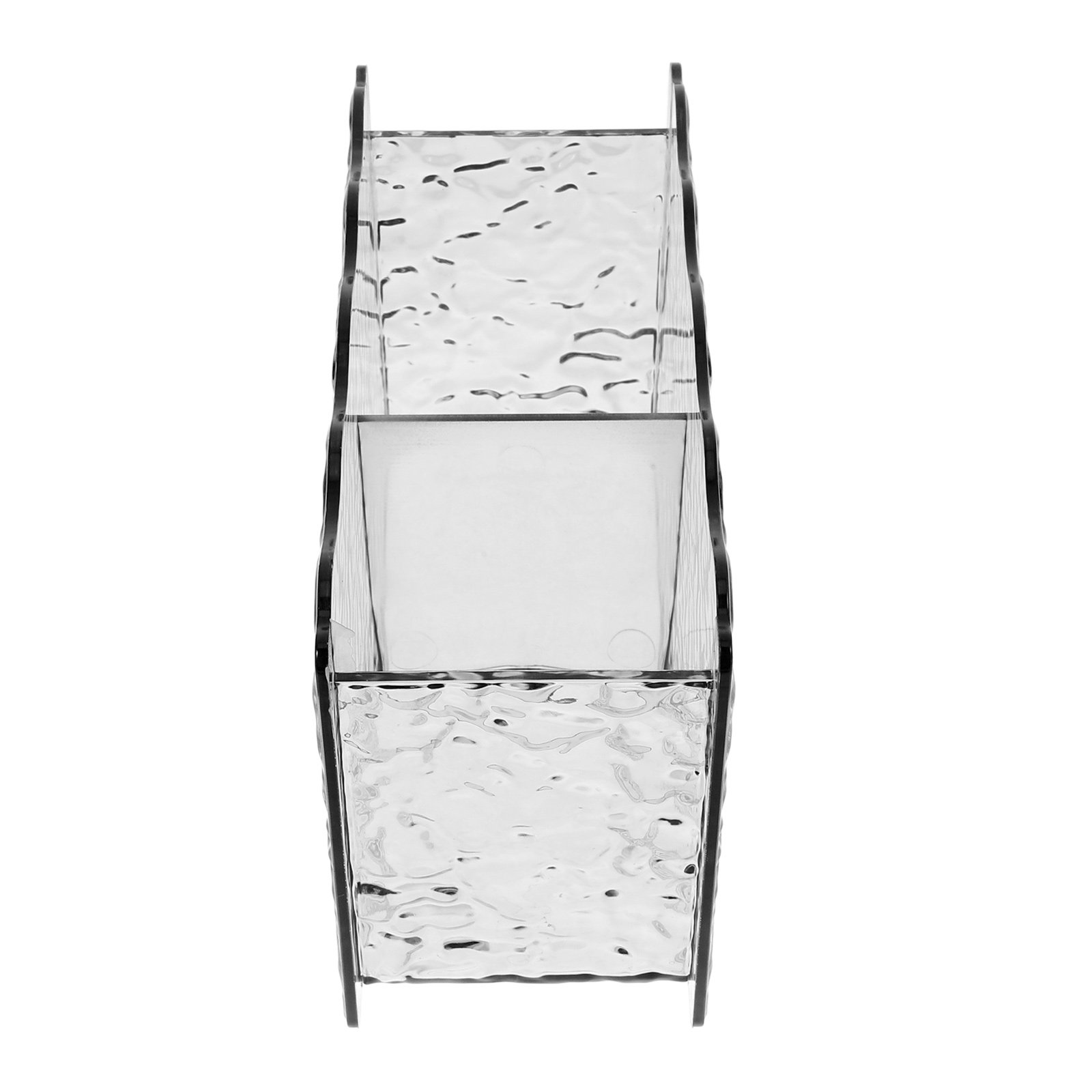 クリアデスクペンホルダー プラスチック製ペンシルオーガナイザ - Home Bathroom Organizer のレビューと価格