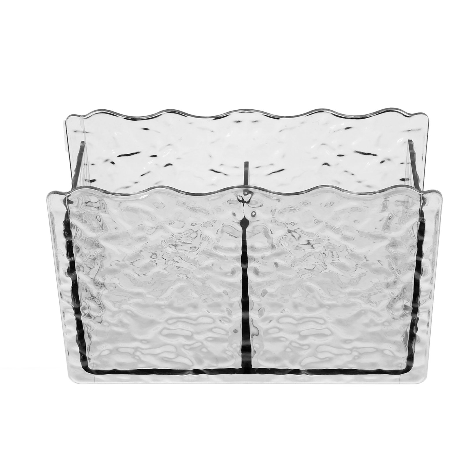 クリアデスクペンホルダー プラスチック製ペンシルオーガナイザ - Home Bathroom Organizer のレビューと価格
