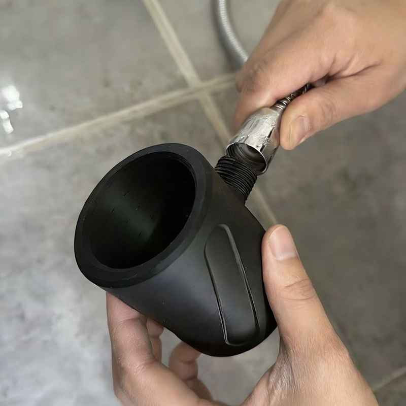 高圧ハンドヘルドシャワーヘッド、男性用洗浄スパイラルノズル、 - Home Bathroom Equipment のレビューと価格