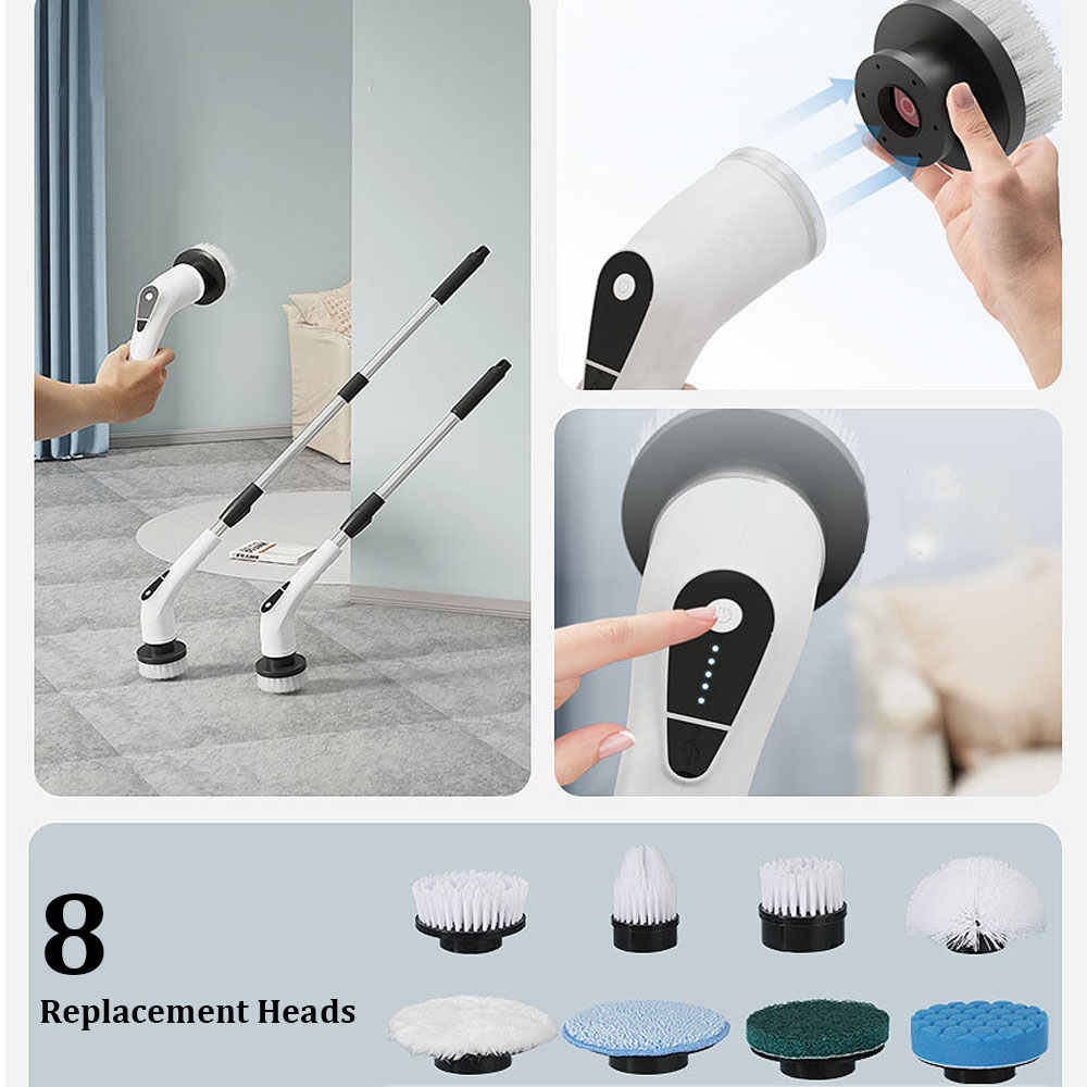 コードレス回転式電動掃除ブラシ キッチン、バスルーム、トイレ - Home Bathroom Cleaning Machine のレビューと価格