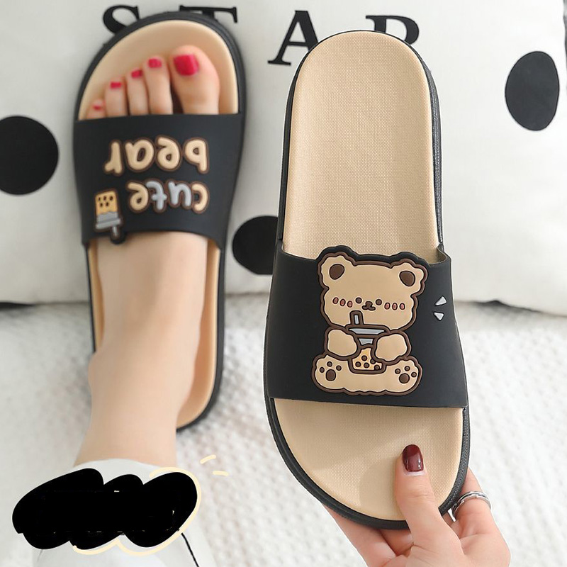 MEOD 2026 新しいカップル向けのかわいいクマの漫画柄 - Home Outside Bathroom のレビューと価格
