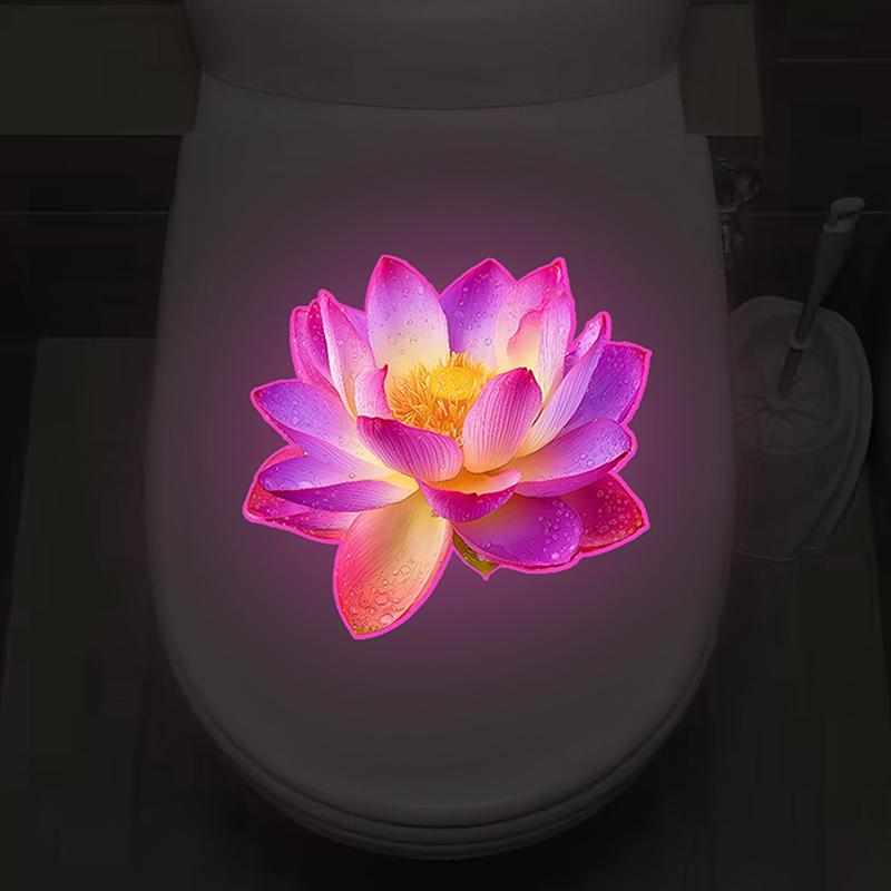 暗闇で光るトイレステッカー 取り外し可能な発光自己粘着デカー - Jet Home Bathroom のレビューと価格