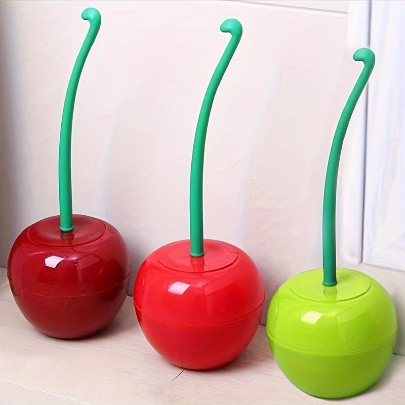 かわいい桜色のトイレブラシホルダーセット1個、バスルームトイ - Toilet Brush Holder のレビューと価格