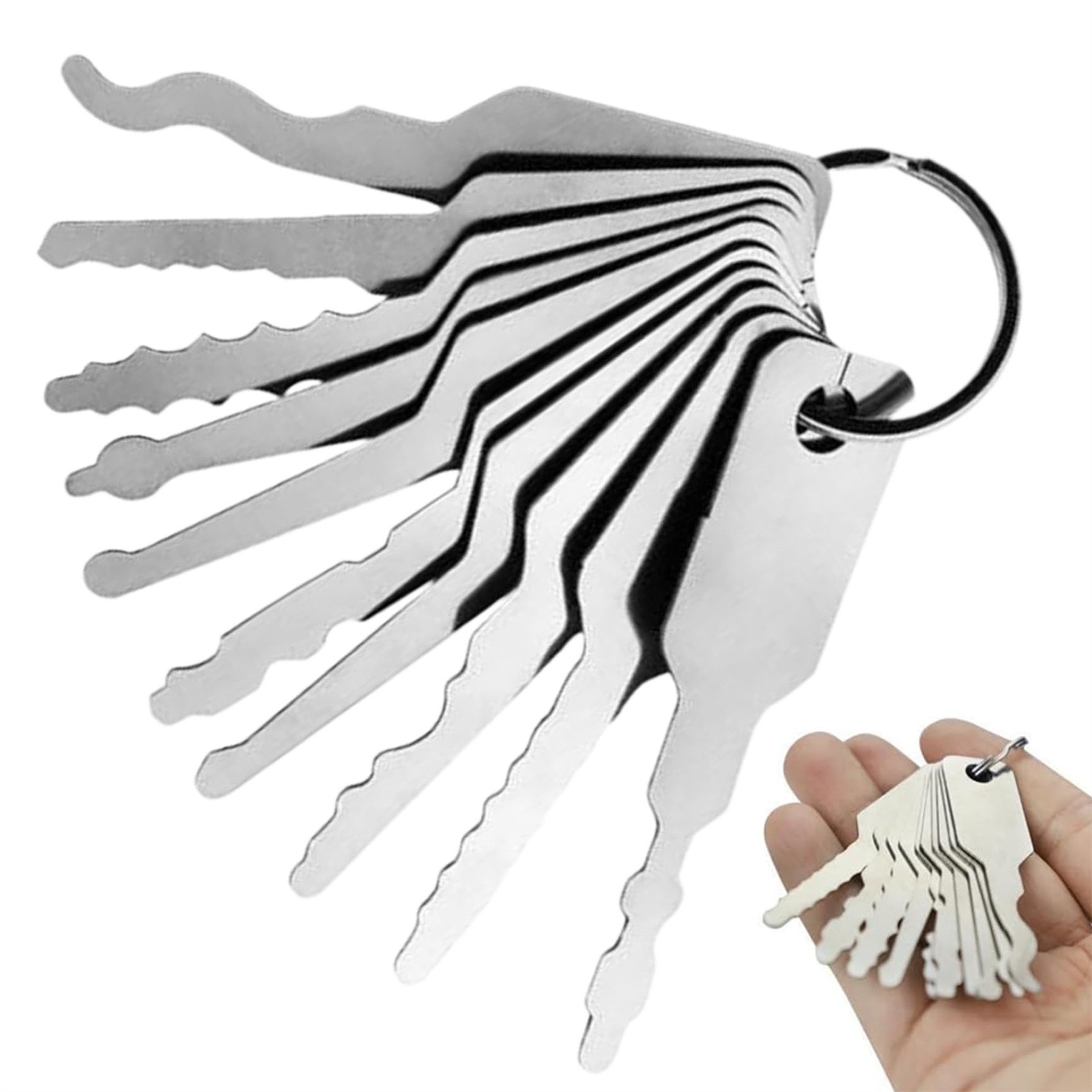 10 ピース/ロットノーカットキーブランク鍵屋用品鍵屋 Ke - Home Bathroom Key のレビューと価格