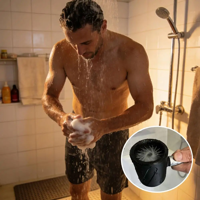 高圧ハンドヘルドシャワーヘッド、男性用洗浄スパイラルノズル、 - Home Bathroom Equipment のレビューと価格