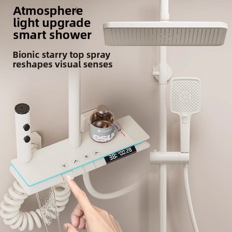 サーモスタットシャワーセット家庭用バスルームピアノキーレイン - Home Bathroom Key のレビューと価格