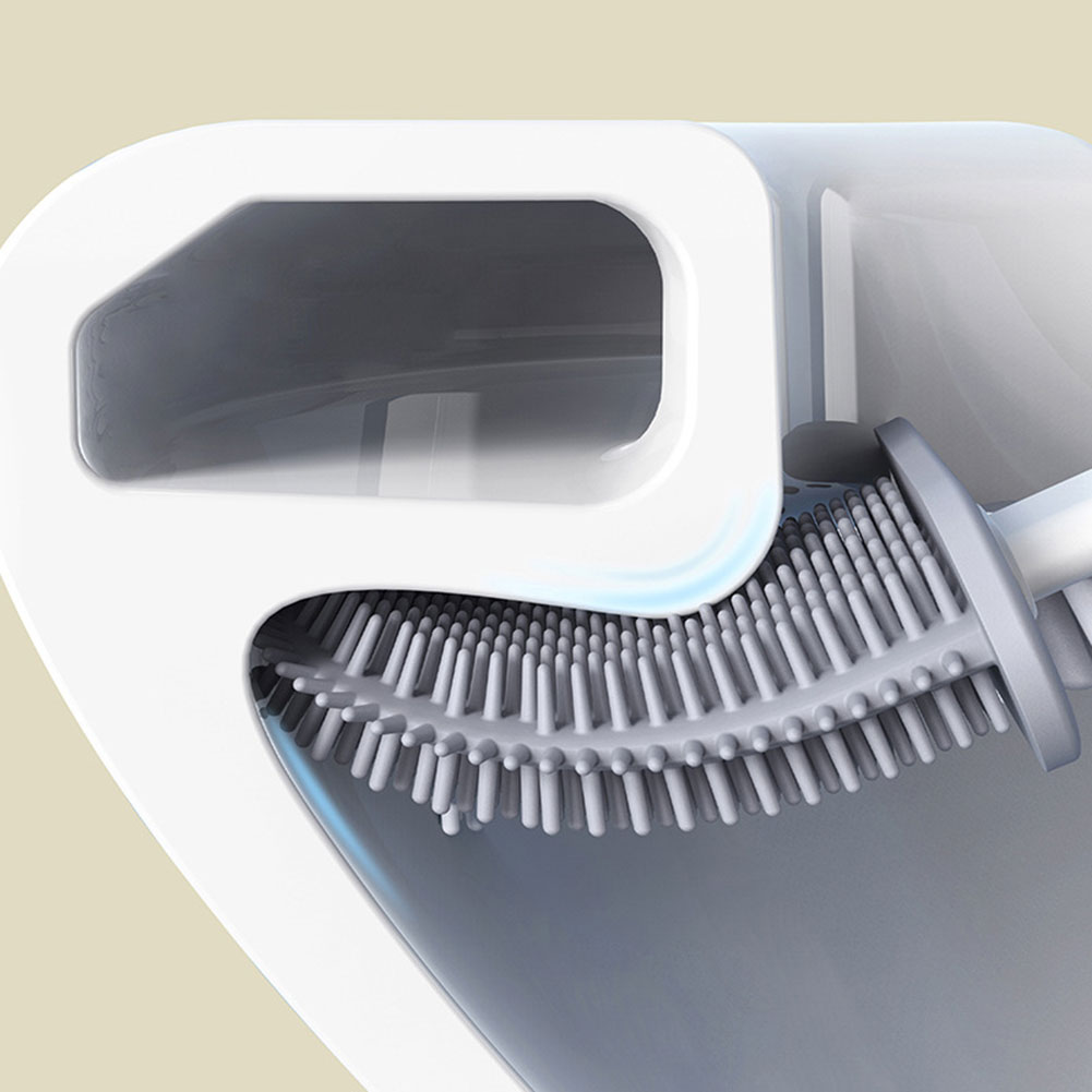 シリコーントイレブラシホルダー付き壁掛けトイレクリーニングブ - Toilet Brush Holder のレビューと価格