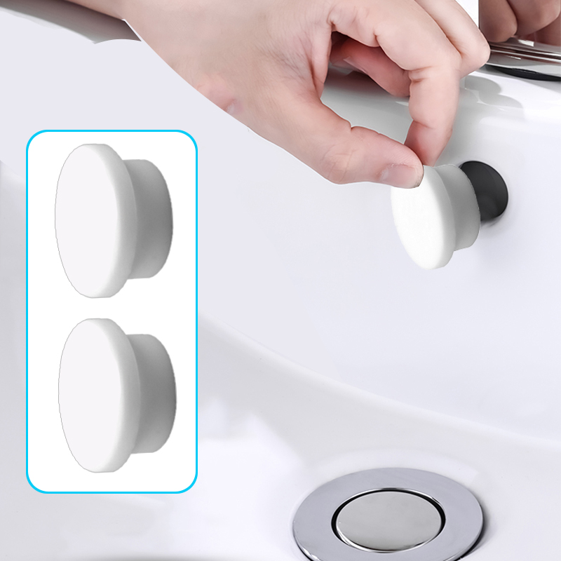 2/4/8PC バスルームゴム製洗面器オーバーフローリング  - Home Bathroom Equipment のレビューと価格