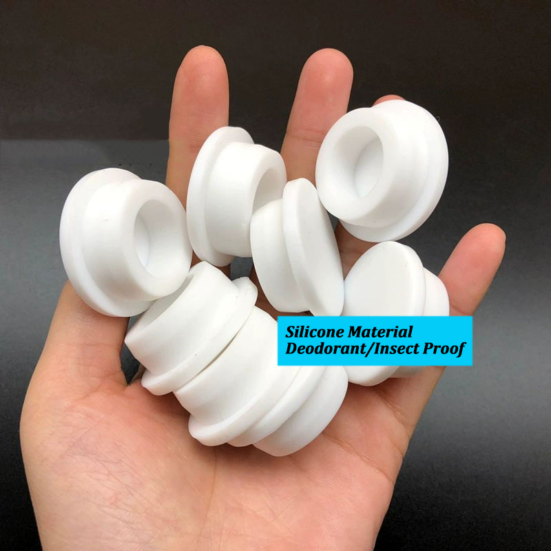 2/4/8PC バスルームゴム製洗面器オーバーフローリング  - Home Bathroom Equipment のレビューと価格