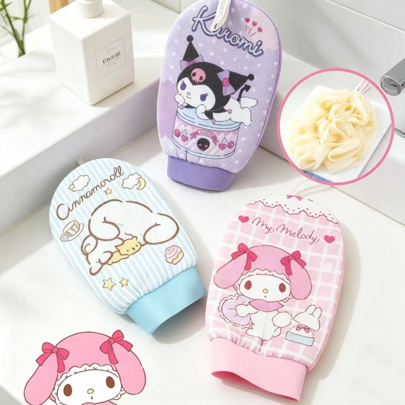可愛い漫画パンクプリントバススクラバー高級キュートソフト角質 - Home Bathroom Cleaning Machine のレビューと価格