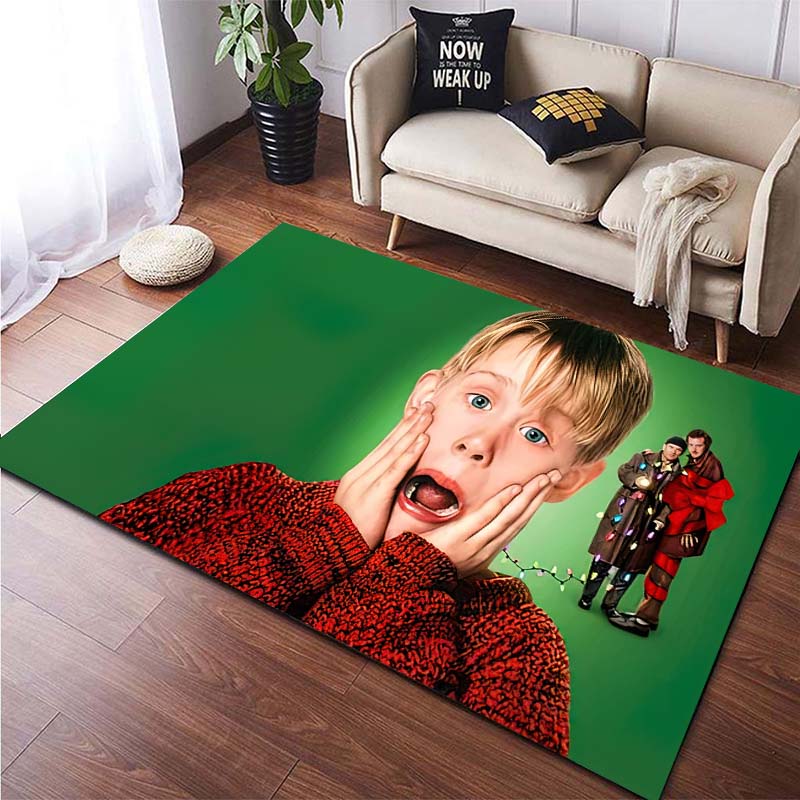 ホーム・アローン映画柄プリントエリアラグ 滑り止めフロアマッ - Home Alone Bathroom のレビューと価格