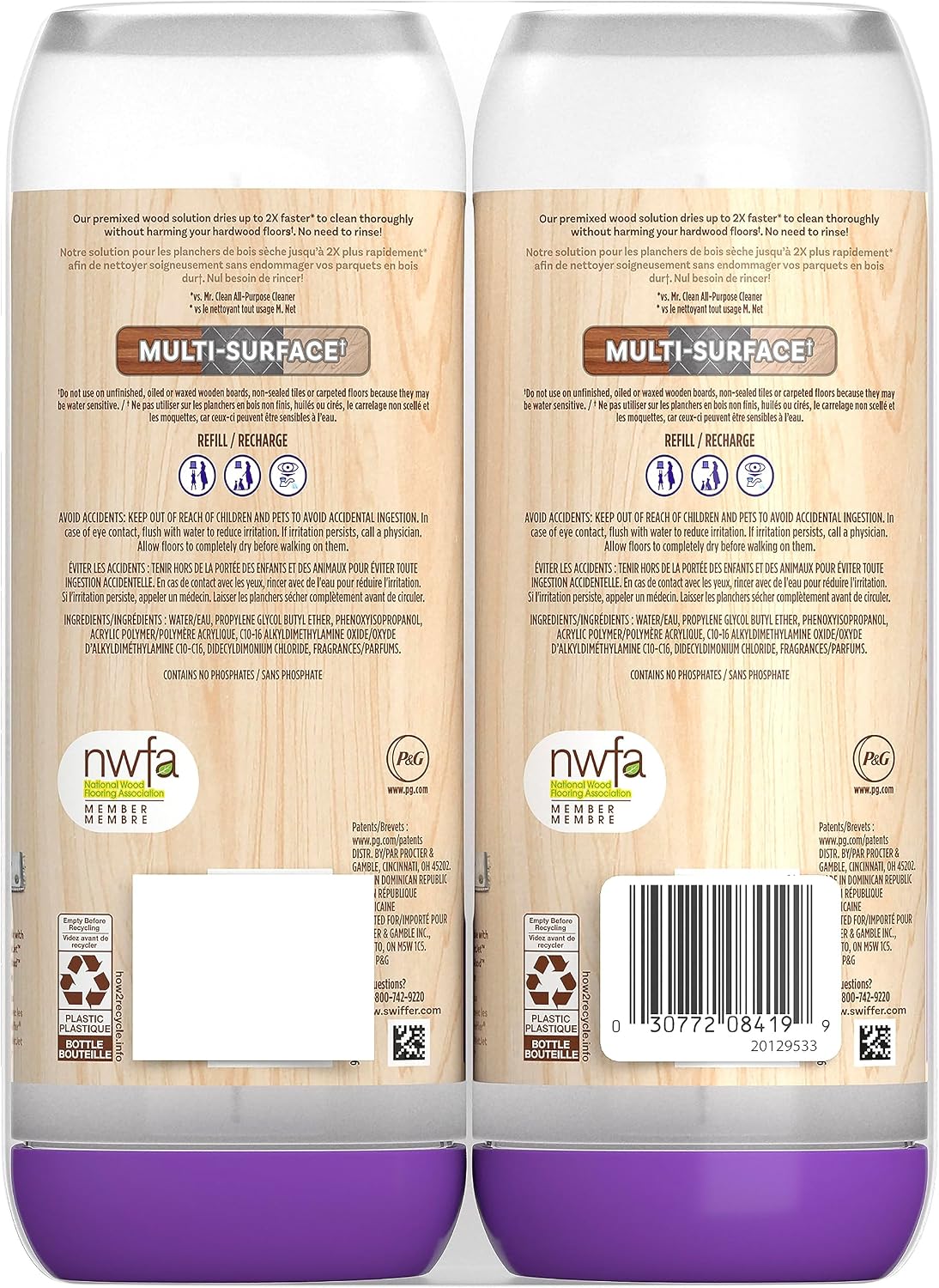 スウィファー パワーモップ ウッド リフィル ソリューション - Home Bathroom Cleaning Solution のレビューと価格
